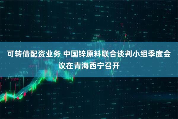 可转债配资业务 中国锌原料联合谈判小组季度会议在青海西宁召开